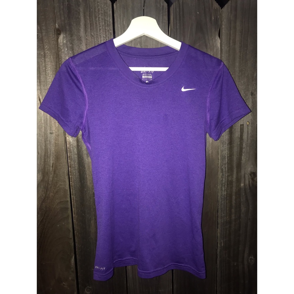 Nike Dri-Fit running/workout teePurple size small